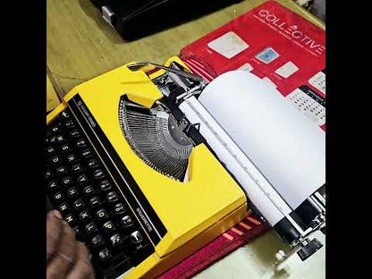 Brand New Silvereed Silverette Typewriter