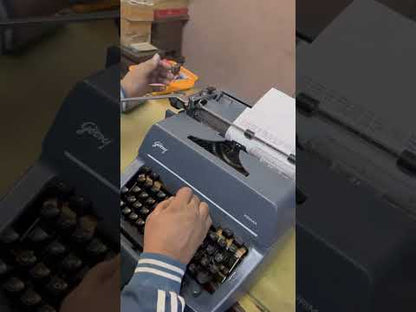 Godrej Prima Manual English Typewriter Brief Size